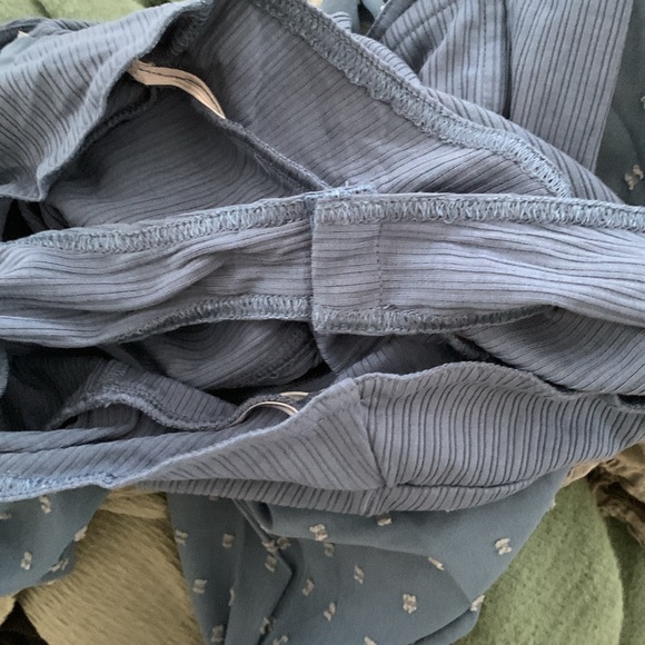 Boutique Promesa Blue Swiss Dot bodysuit - Picture 8 of 9